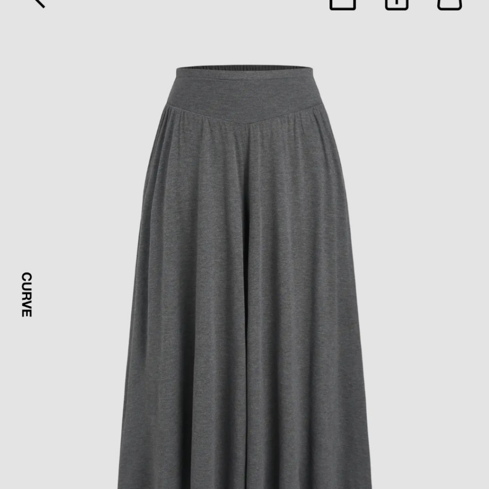 Cider grey plus jersey pants
